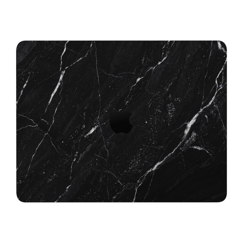 Schwarzer Marmor Skin auf Alle MacBook Skins