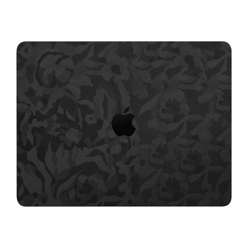 Schwarzes Camo Skin auf Alle MacBook Skins