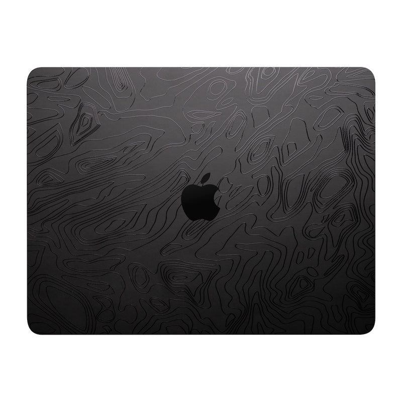 Schwarzes Peak Skin auf Alle MacBook Skins