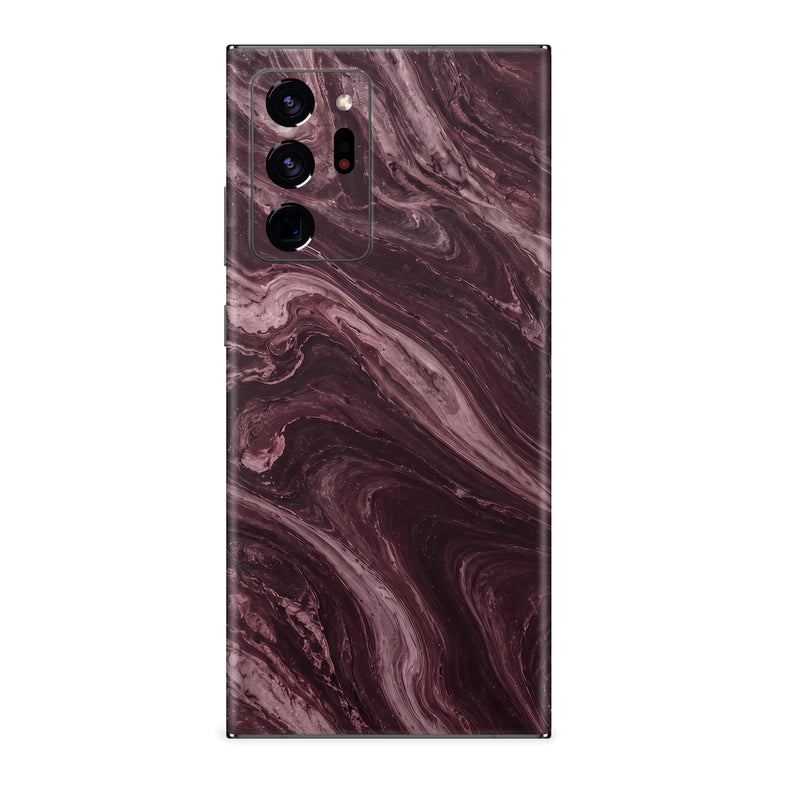 Burgunder Vortex Skin auf Produkte