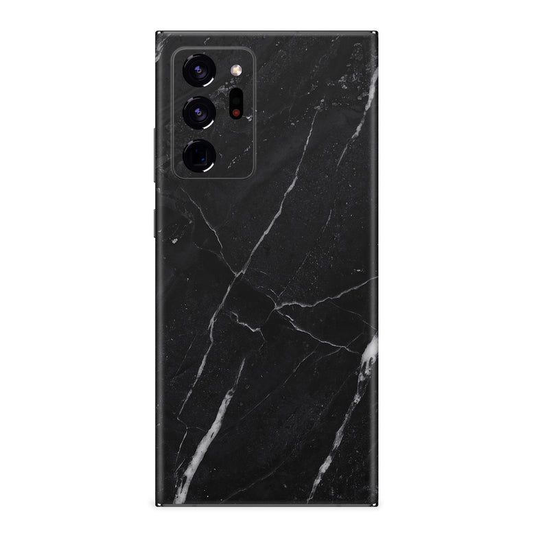 Schwarzer Marmor Skin auf Produkte