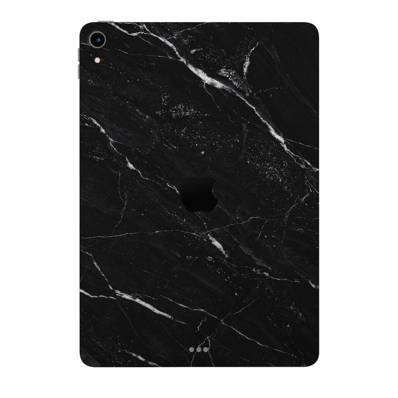 Schwarzer Marmor Skin auf iPad Pro 11" (2018) Skins