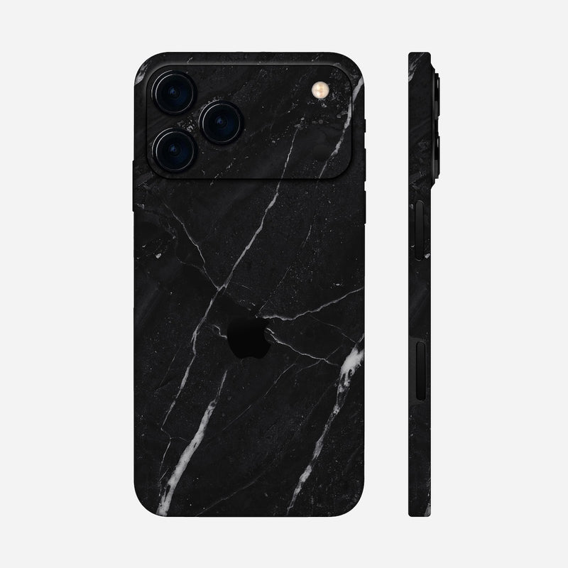 Schwarzer Marmor Skin auf Alle iPhone Skins