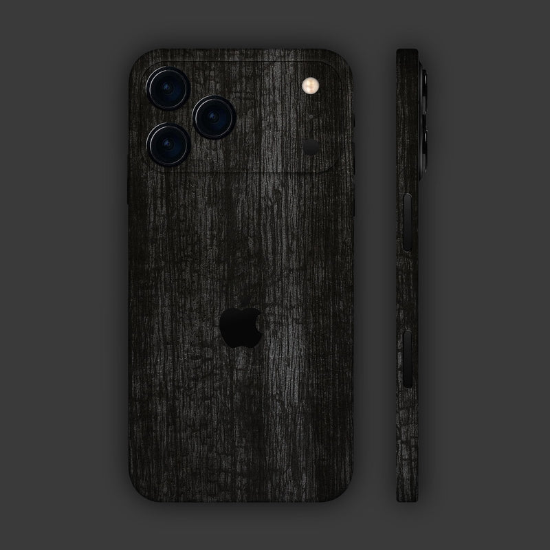 verbranntes Holz