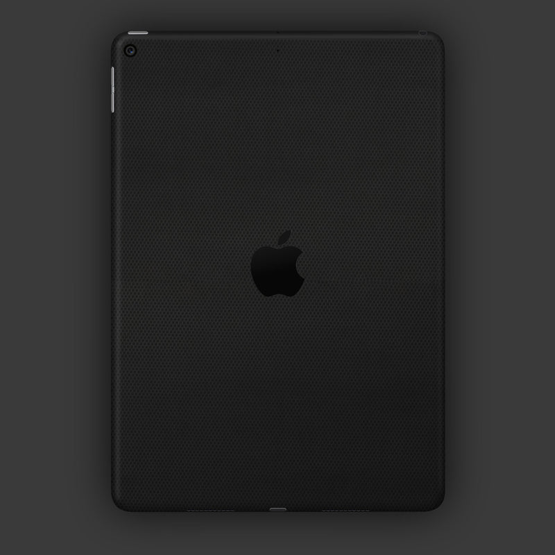 Schwarze Bienenwabe Skin auf iPad 9,7" (2018) Skins