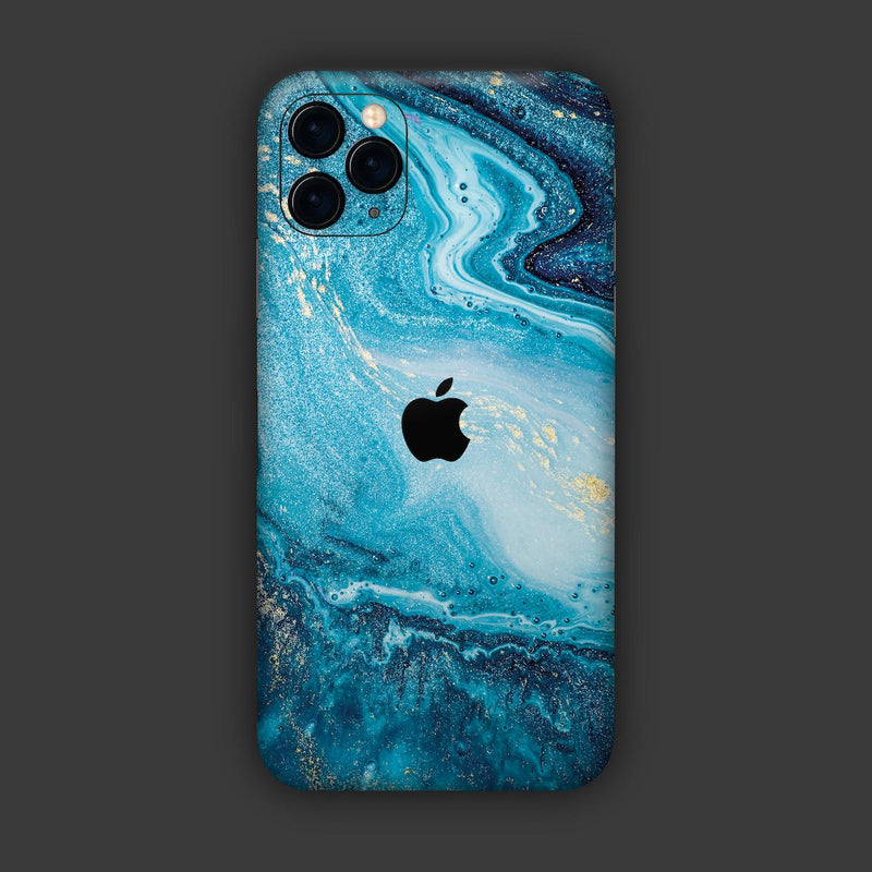 Blue Vortex skin on iPhone 11 Pro Max Skins