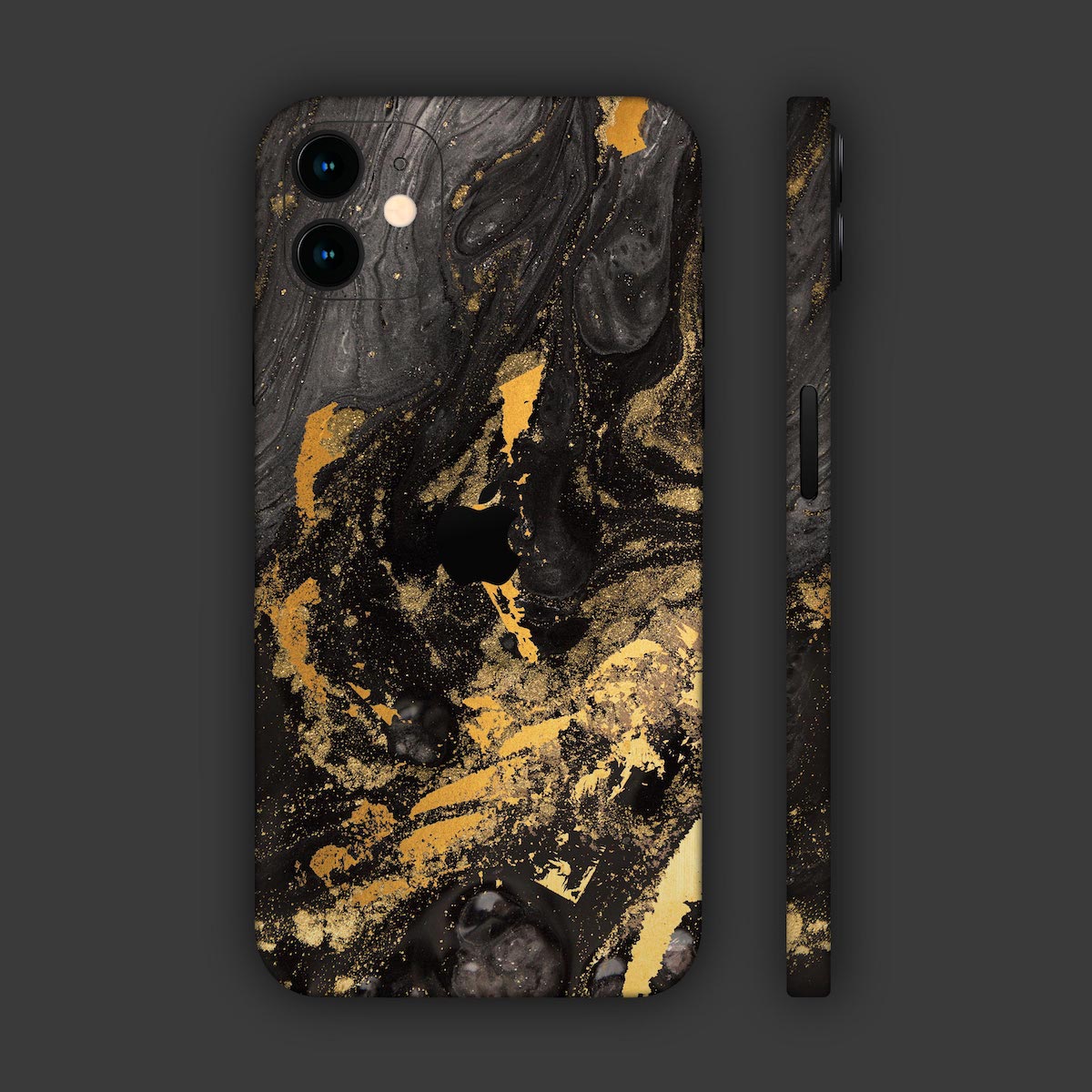 iphone-12-skins-in-goldener-Vortex
