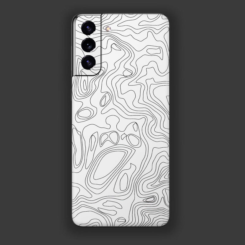 White Peak skin on Galaxy S21 FE Skins