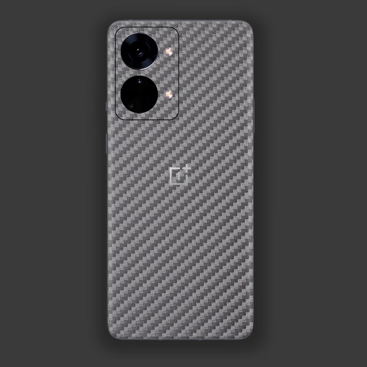 Silbernes Carbon