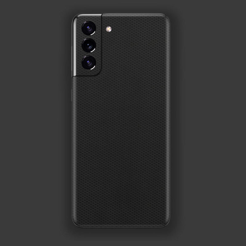 Black Honeycomb skin on Galaxy S21 FE Skins