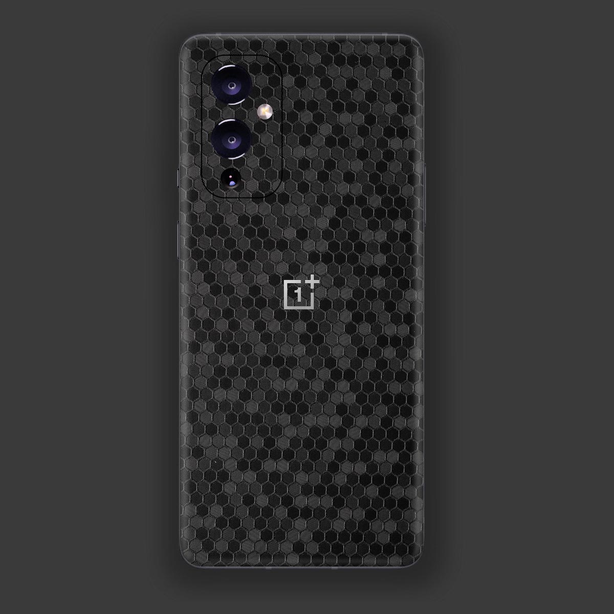 OnePlus-9-skins-mit-Apple-Logo-in-schwarzes-Hive