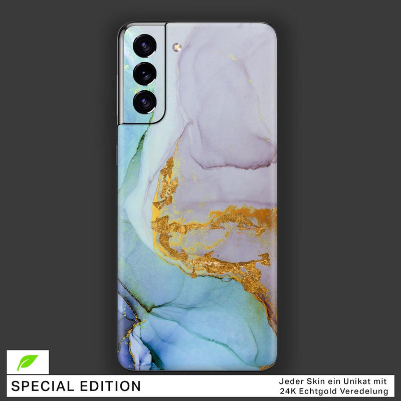 Golden Vortex Pastel skin on Galaxy S21 FE Skins