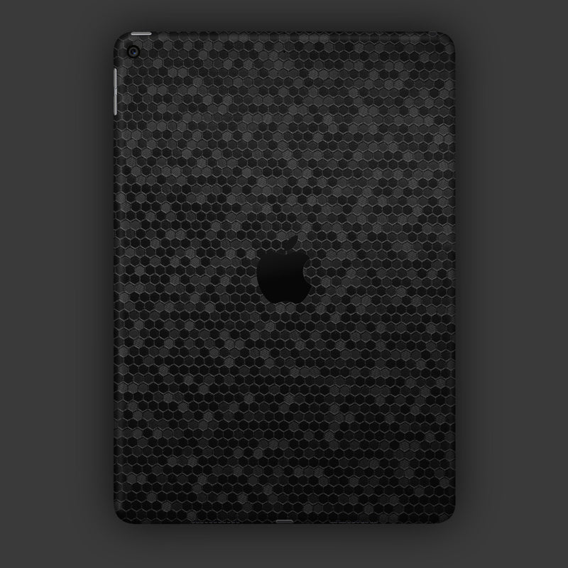 Schwarzes Hive Skin auf iPad 9,7" (2018) Skins