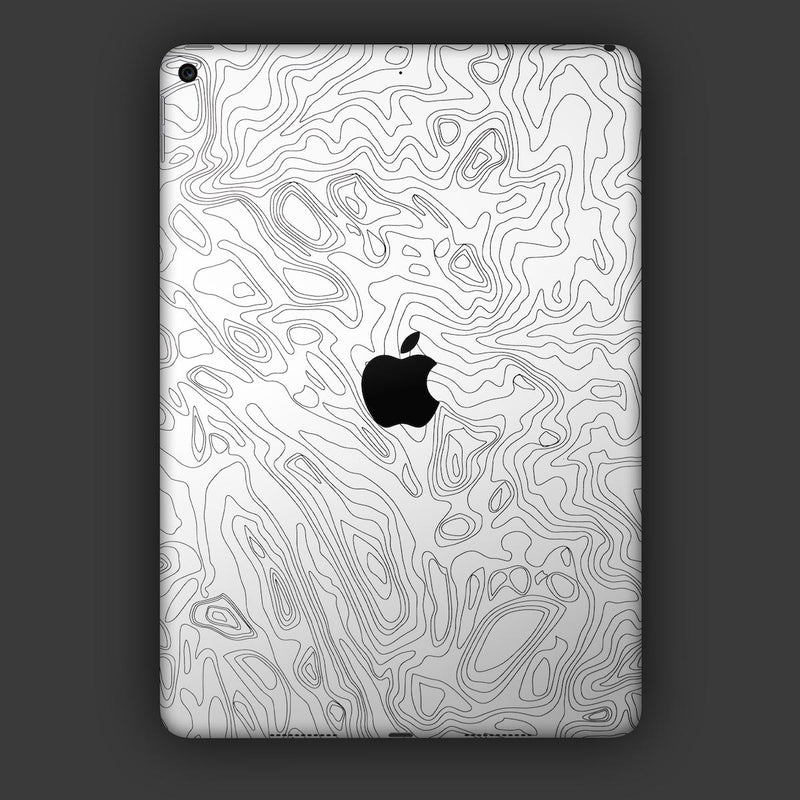 Weisses Peak Skin auf iPad 9,7" (2018) Skins